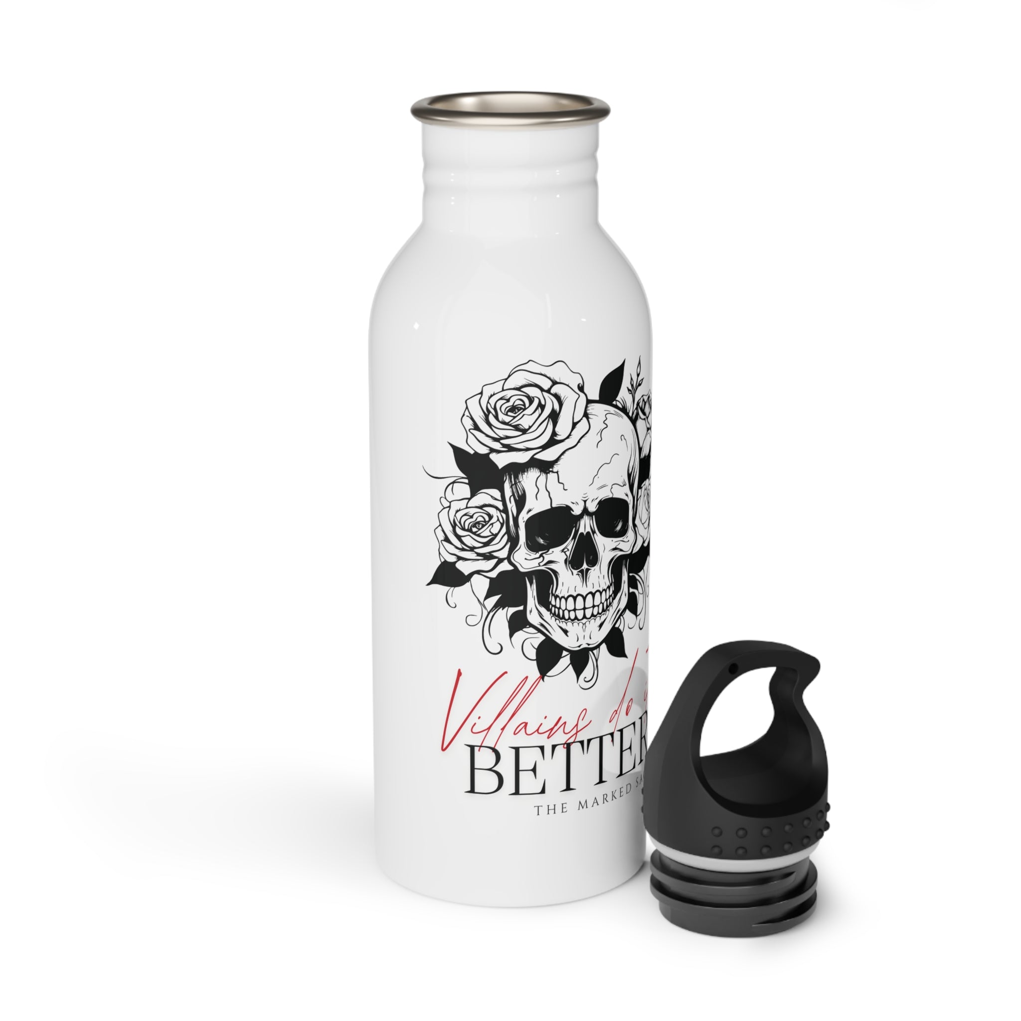 'Villains Do it Better' Steel Water Bottle