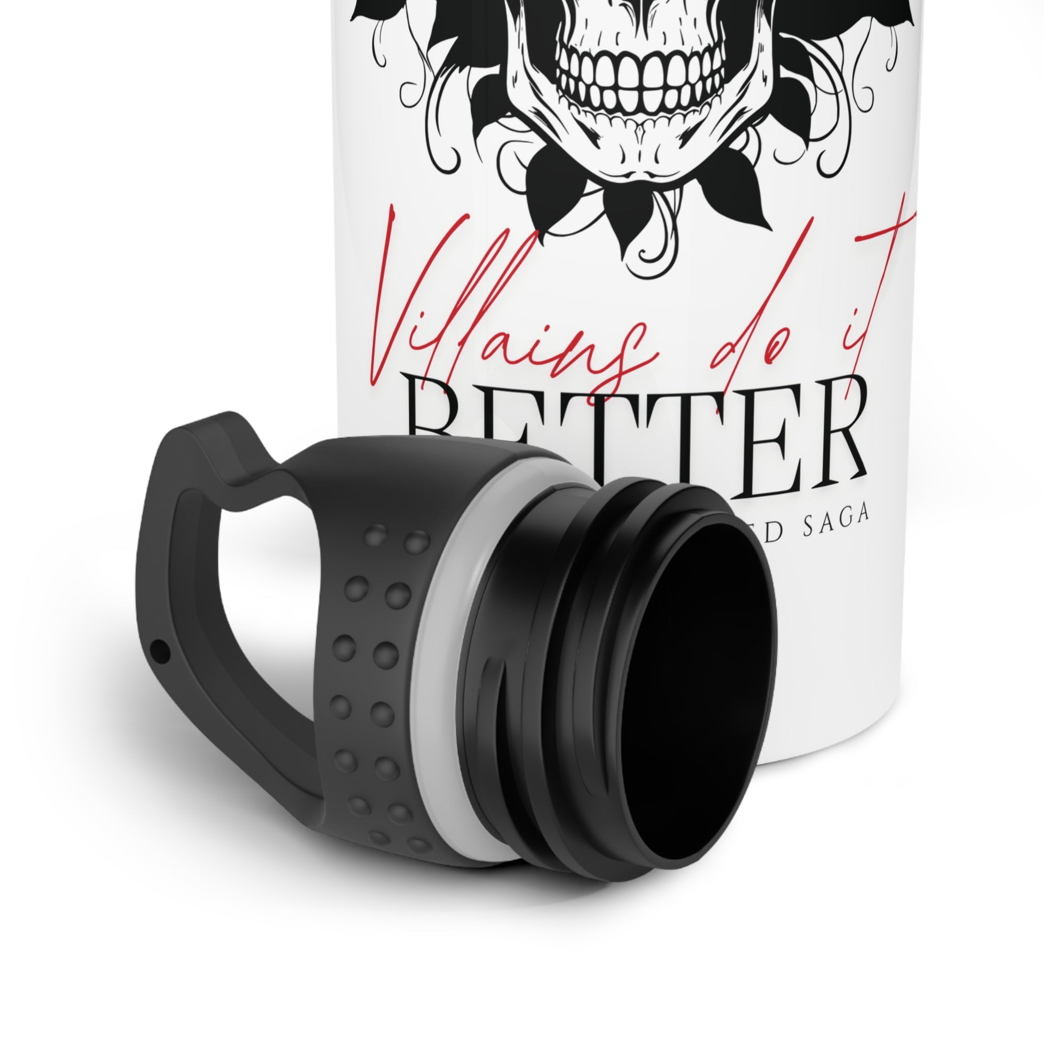 'Villains Do it Better' Steel Water Bottle