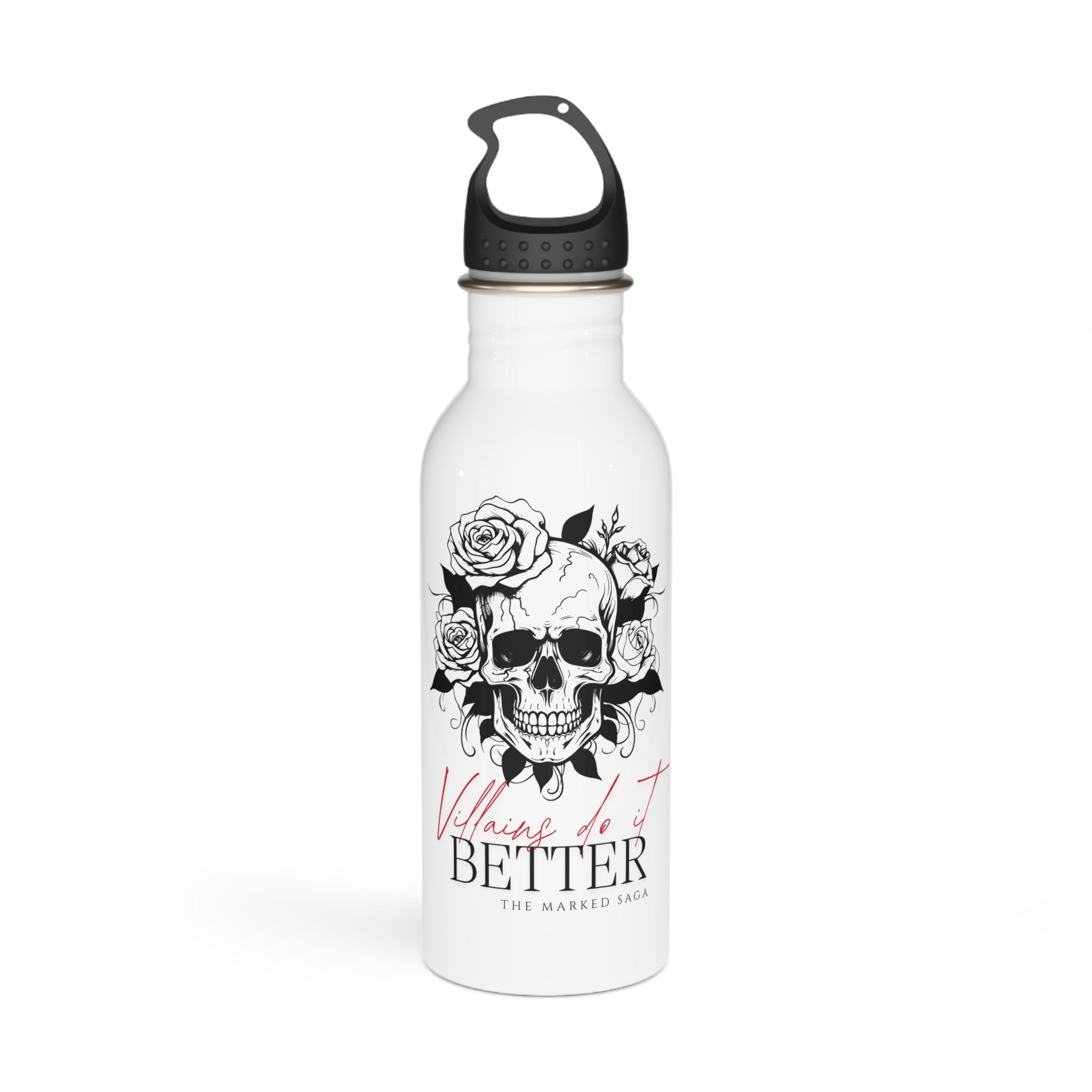 'Villains Do it Better' Steel Water Bottle