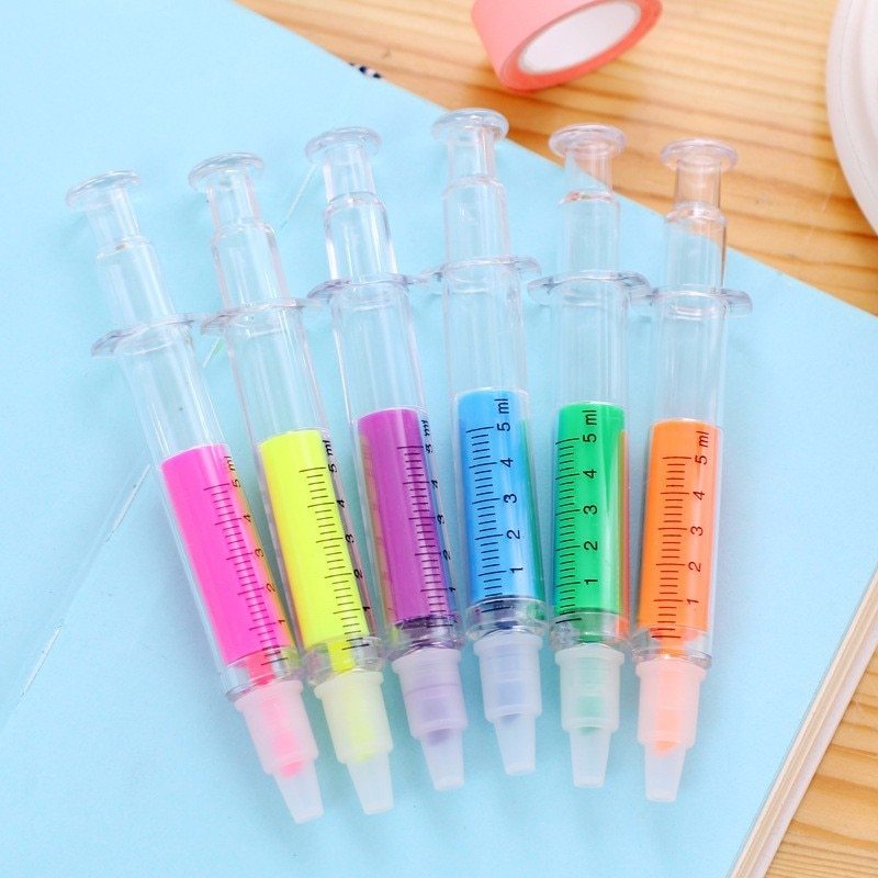 6-Pack Fluorescent Highlighters
