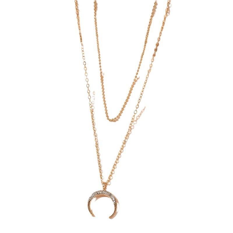 Moon Pendant Necklace