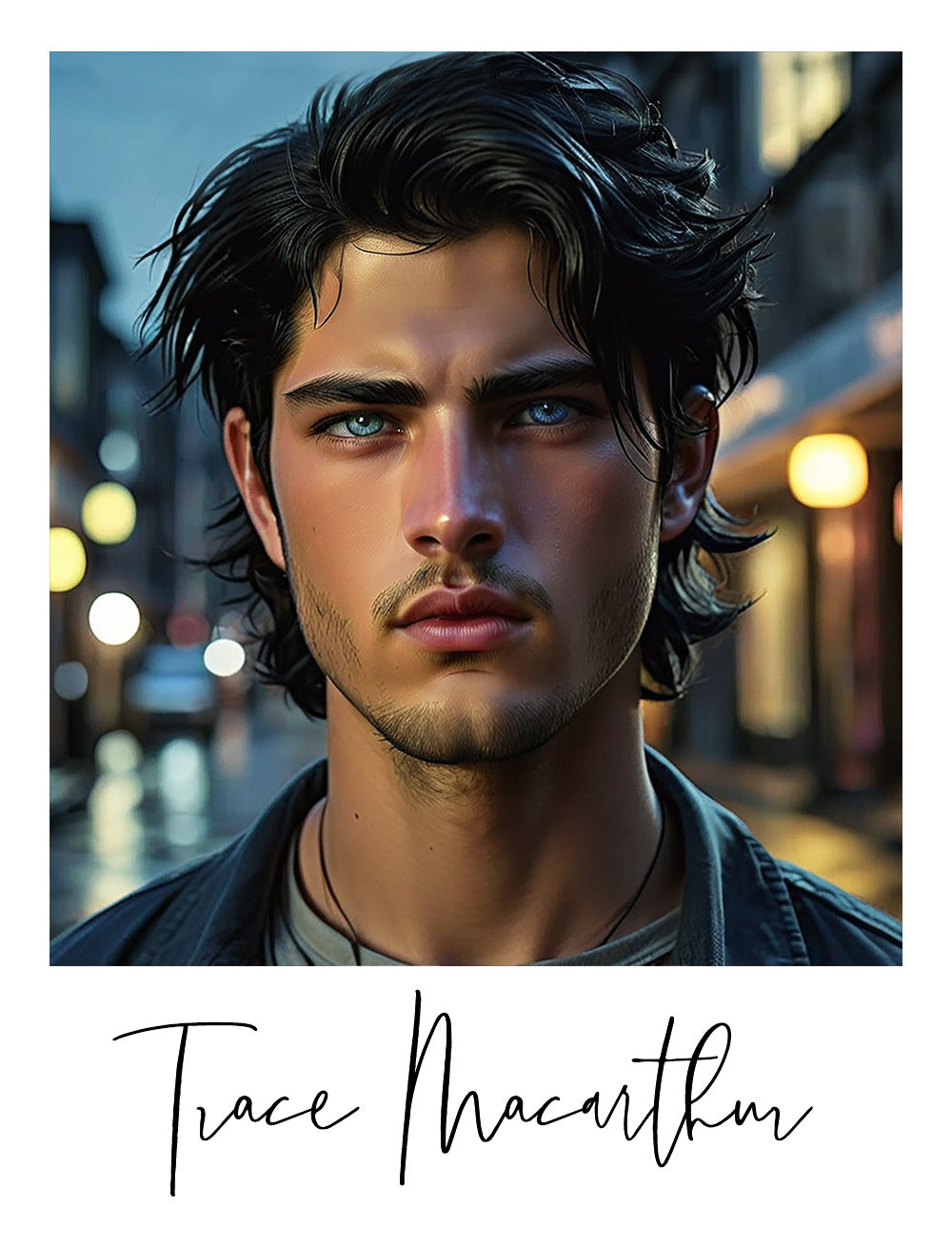 Trace Postcard Print